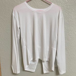 Athleta Twist Back Long Sleeved Shirt